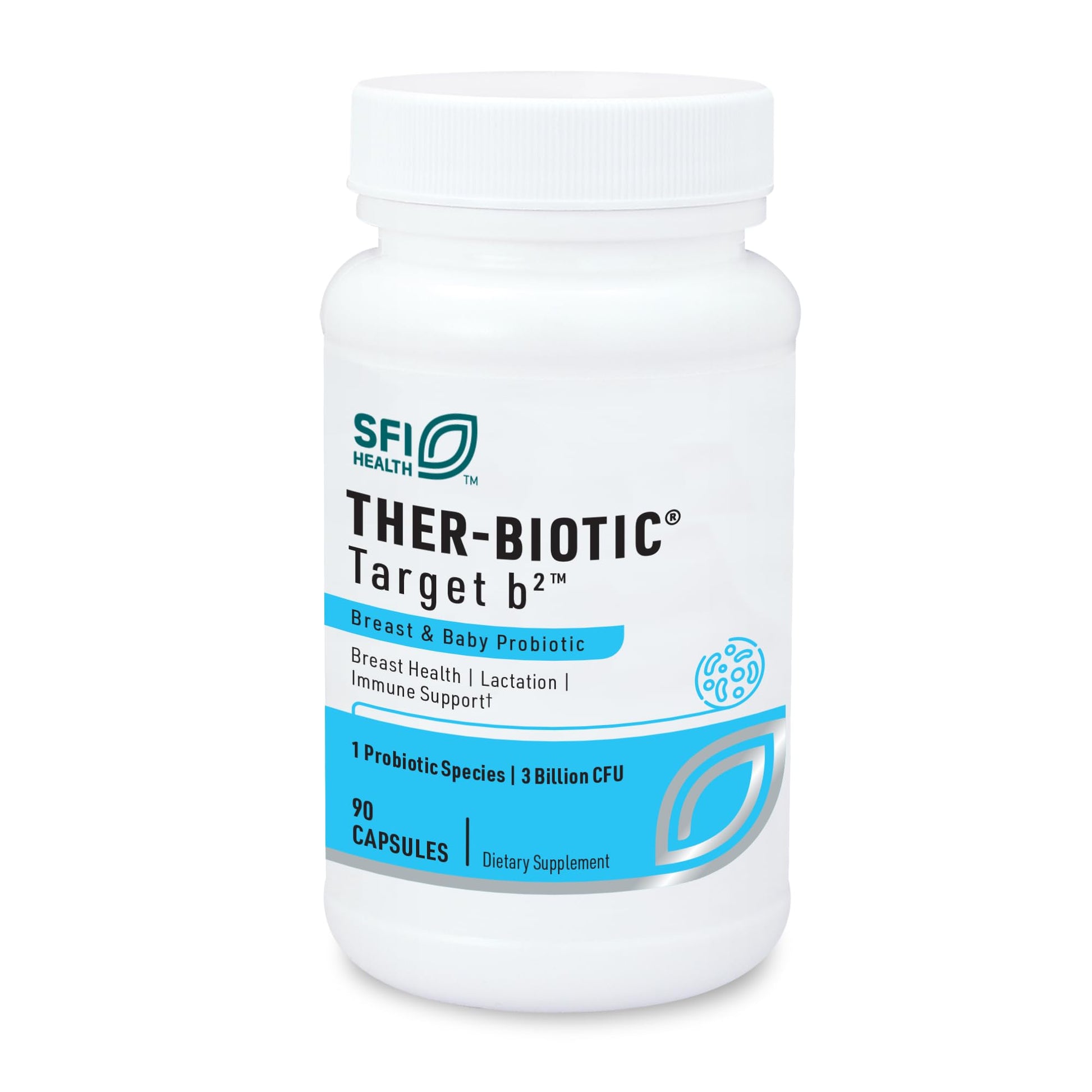 Klaire Labs Target B2 Breastfeeding Probiotic - Support Nursing & Infant Immune Health With Lactobacillus Fermentum - Support Ba