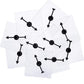 Gejoy 40 Pack Transparent Spinners for Classroom Clear Spinners Dry Erase Math Game with Rotating Arrow