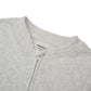 Aablexema Baby Footed Pajamas With Mitten Cuffs - Unisex Newborn Infant 2 Ways Zipper Cotton Footie Pjs(Light Grey,0-3M)