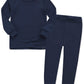 Vaenait Baby Kids Long Sleeve Modal Sleepwear Pajamas 2Pcs Set Modal Navy S