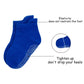 Qiyiendian 6 Pairs Non Slip Cozy Warm Ankle/Low Cut Socks With Grips For Baby Infant Toddler Kids Boys Girls(6-Multicolor B,6-12