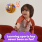 Move2Play, Hilariously Interactive Toy Basketball with Music and Sound Effects, Ball for Toddlers, Birthday Gift for Boys and Gi