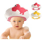Funupup 2 Pack Kids Shower Cap, Adjustable Toddler Hair Washing Bathing Cap Shield Visor Shampoo Cap Protect Baby Eyes (Dinosaur