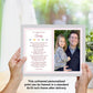 Poetry Gifts Daddy'S Girl Frame, So Happy You'Re My Dad For Christmas Or His Birthday, 8X10 Inch Print Personalized With Name An