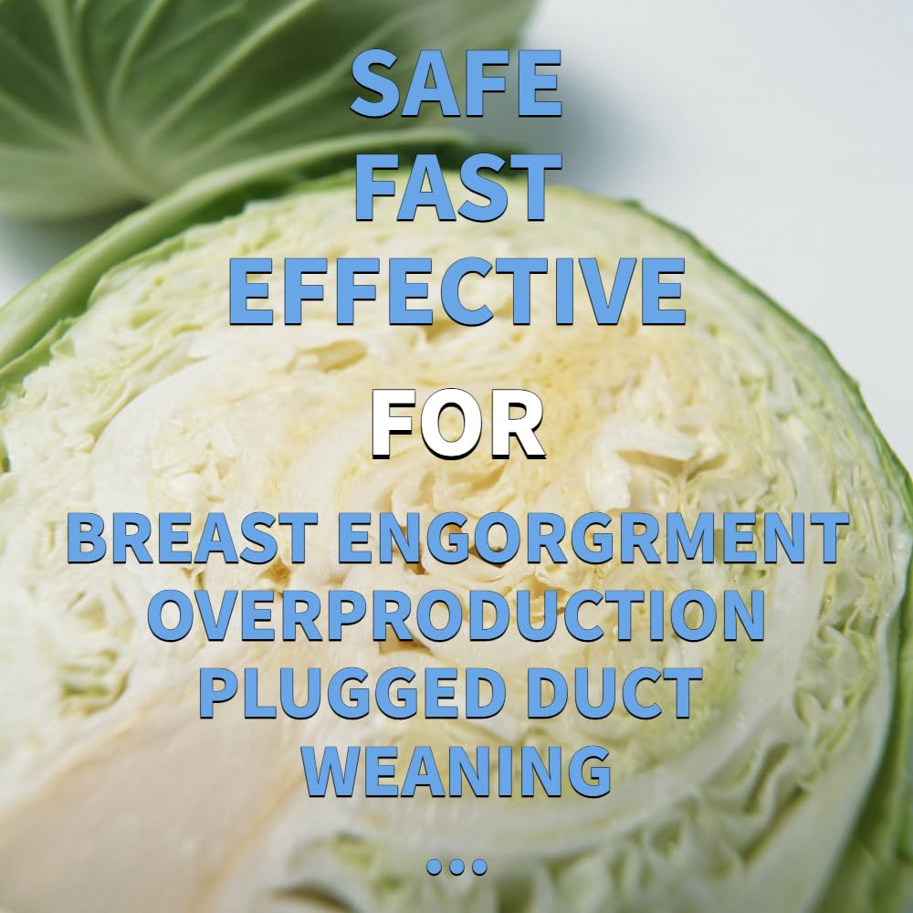 Jadelute Cabbage Cream For Breast Engorgement,Clogged Ducts,Weaning And Mastitis | Essentials For Lactation Period