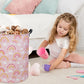 Tibaolover Rainbow Pink Baby Laundry Basket Baby Hamper Kids Hamper Basket Toy Storage Bin For Boys Room Decor Baby Nursery Hamp