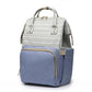 House Of Quirk Baby Diaper Bag Maternity Backpack (Blue/Stripe)