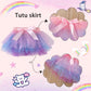 Xifamniy Baby Girl 1St Birthday Outfit 1 Year Unicorn Onesie Tutu Dress Headband Legging Socks