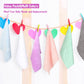 Orighty Baby Washcloths 24-Pack, Microfiber Coral Fleece Baby Face Towels, Soft And Absorbent Wash Cloths For Newborns, Infants
