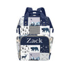 Noverbibi Personalized Diaper Bag for baby Customized Baby Bag Custom Nursing Bags with Name Custom Name Mommy Daypack Bag Tote 