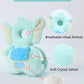 Head Safety Protector Pad For Baby Toddler Walker,Infant Talking Head Protection Backpack Cushion (Z Light Blue Elephant Sets)