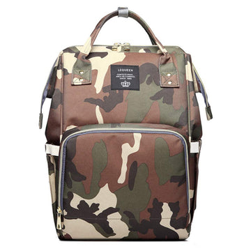 Armbq Camo Diaper Bag Backpack Multi-Function Diaper Bag For Baby Care Essentials Waterproof Travel Baby Bag For Mom Dad