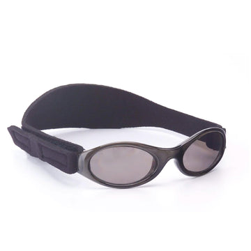 Baby Banz Girls Adventure Infant-And-Toddler-Sunglasses, Midnight Black, 0-2 Years Us