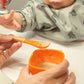 Avanchy Baby Bowls Silicone Mini Prep Bowl Set For Babies Kids Toddler For Feeding Food 4 Oz, Yellow