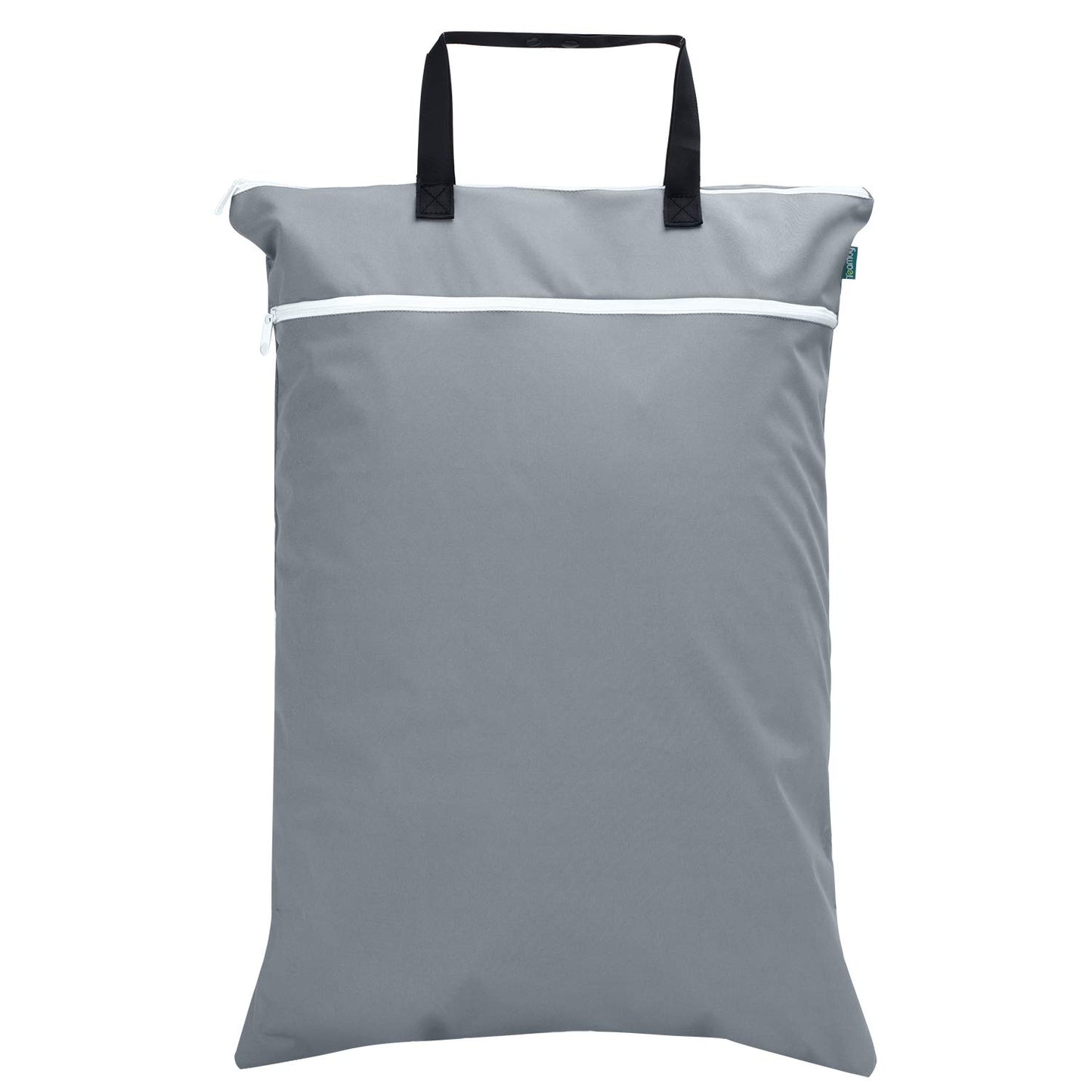 Teamoy Wet Dry Bag, Travel Tote Organizer (247 X 18 Inches) With Two Compartments For Cloth Diaper, Laundry, Swimsuits And More,