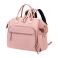 ATORSE Nappy Tote Bag Shoulder Bag Reusable Wide Open Top Baby Diaper Bag Pink|Baby | Diapering | Diaper Bags