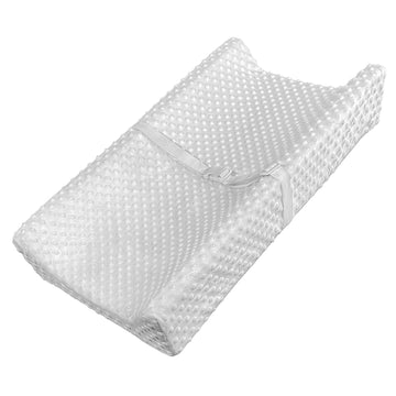 Yening Baby Diaper Changing Pad For Dresser Top With Cover Waterproof Lining Foam Contoured Changing Table Pads Topper Grey