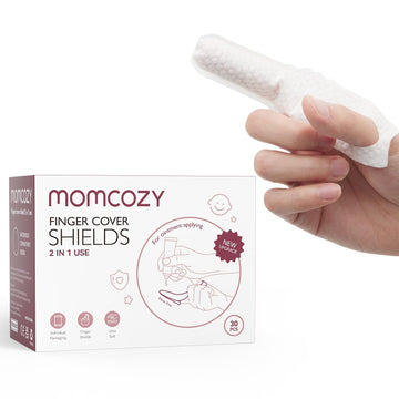Momcozy Baby Diaper Cream Brush Butt Paste Spatula, Baby Diaper Cream Spatula Finger Wipes, Baby Diaper Cream Applicator, Waterp