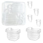 Pdfans Duckbill Valve And Silicone Diaphragm 6Pcs Compatible With Mommed S21/S18/S19 Wearable Breast Pump Replacement Parts Acce