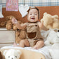 Agqt Baby Boys Bear Costume 1St Halloween Animal Costume One Piece Romper Overalls With Bear Hat Size 12-18 Months(80)