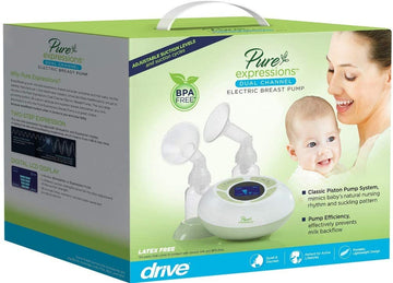 Drive Medical Pure Expressions Economy Dual Channel Electric Breast Pump