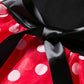 Nileafes Girls Princess Mini Mouse Costume Toddler Birthday Party Fancy Dress Up (6-12 Month,Red)