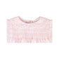 Petit Ami Baby Girls' Fully Smocked Dress With Lace Trim, Newborn, Pink
