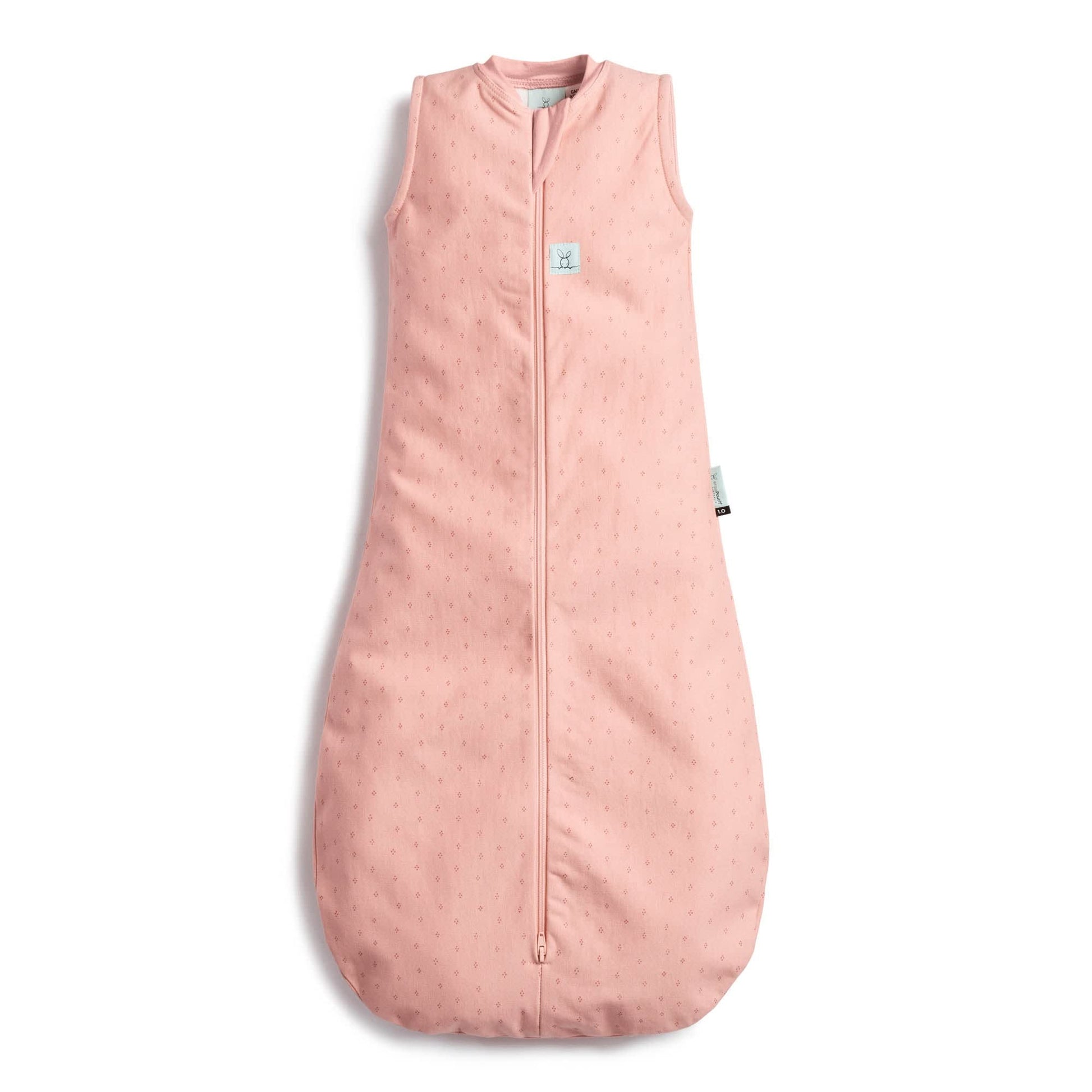 ergoPouch 0.2 Tog Jersey Sleeping Bag - Arms-Out Baby Sleep Sack - Soft, Breathable & Comfortable (8-24 Months, Berries)