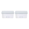Ubbi Set Of 2 Baby Wipes Dispensers With Weighted Plates And Secure Seals, Nursery And Baby Registry Essential To Keep Wipes Fre