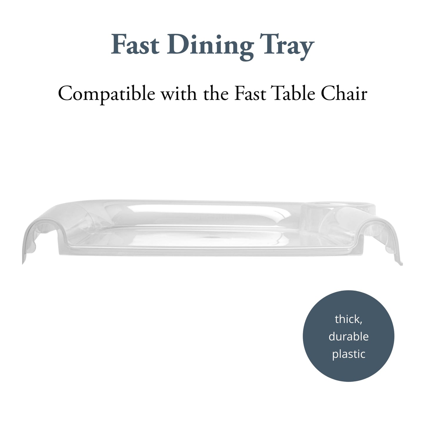 Inglesina Fast Dining Tray Plus - Compatible With Inglesina Fast Table Chair - Durable & Easy To Clean - Quick, Simple Installat