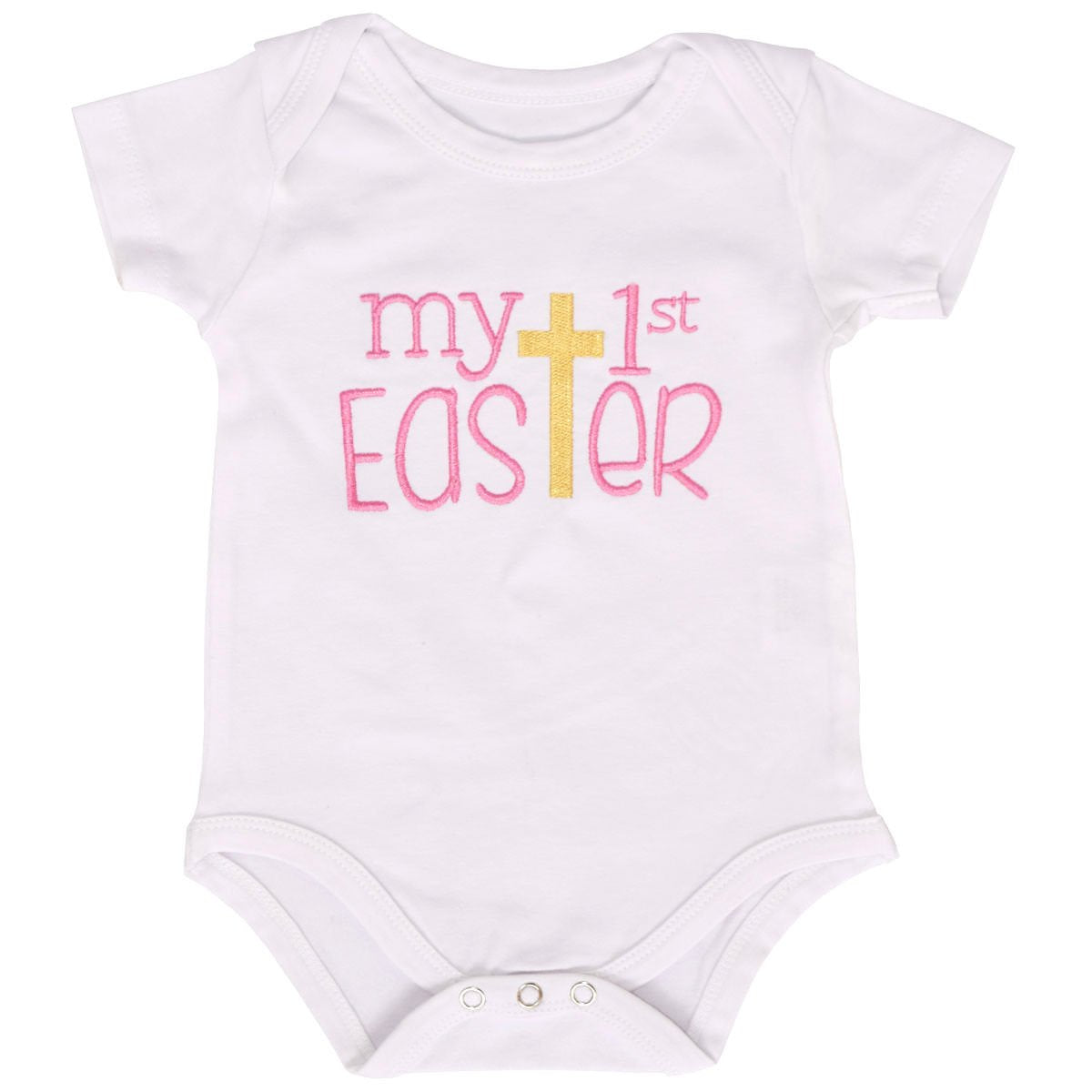 Unique Baby Girls My 1St Easter Skirt Layette Set (3 Months)