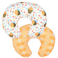Bxuanw Nursing Pillow Cover Stretchy Pillow Slipcovers For Breastfeeding Moms Two-Sided Design (Bee Combination)