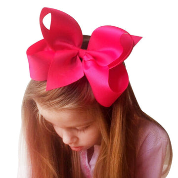 Ld Dress 6' Hair Bows Tiny Boutique Alligator Hairpins Accessories (Brown)