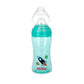 Nuby Thirsty Kids No Spill Sip-It Sport Tritan Travel Cup With Soft Silicone Spout And Hygiene Cover, 12 Oz, Rocket Ship