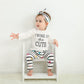 Kukitty 3Pcs Baby Girl Outfits Set I Woke Up This Cute Long Sleeve T-Shirt Tops Flowers Pants With Headband (12-18 Months)