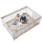ZEEBABA Baby Playpen,71x47 inch Playpen for Babies and Toddlers, Play Pen for Kids, Play Pens for Babies and Toddlers for Apartm