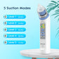Electric Nasal Aspirator For Baby, Nose Aspirator For Toddlers, Rechargeable Baby Nose Sucker, Nose Cleaner With 3 Silicone Tips