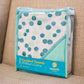 Spasilk Bath Hooded Towels & Washcloths Set For Babies, 23-Piece Gift Set, Green Dots