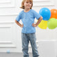 Cosland Toddler Baby Pure Tee, Sky Blue, 3T