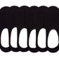Unisex Black Cotton Low Cut Loafer Socks | No Show| Anti Slip Silicon Grip (4)