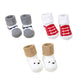 Syga BabyS Set Of 3 Baby Warm Thick Turn Cuff Ankle Socks Cotton Ankle Length Soft Warm Winter Socks Small Set Of 3 Random Desi