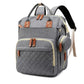 CALDOR Baby Diaper Bag Large Backpack for Girls and Boys, Multifunctional Waterproof, Diaper Pouch with Pacifier Case, Stroller