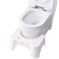 Techhark Perfect Posture Plastic Squat Baby Potty Step Stool For Western Toilet Scientific Angle, AntiSlip, AntiConstipation, 