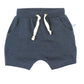 Ruggedbutts Baby/Toddler Boys Heather Navy Jogger Shorts - 12-18M