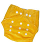 Ineffable One Size Adjustable Baby Cloth Button Diaper  Washable/Reusable Nappies For Infants & Toddlers (Yellow Wop) (Colour M
