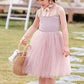 Bgirnuk Baby Girl Tutu Dress Toddler Sleeveless Tutu Dress Infant Tulle Dresses 580 Pink 5T
