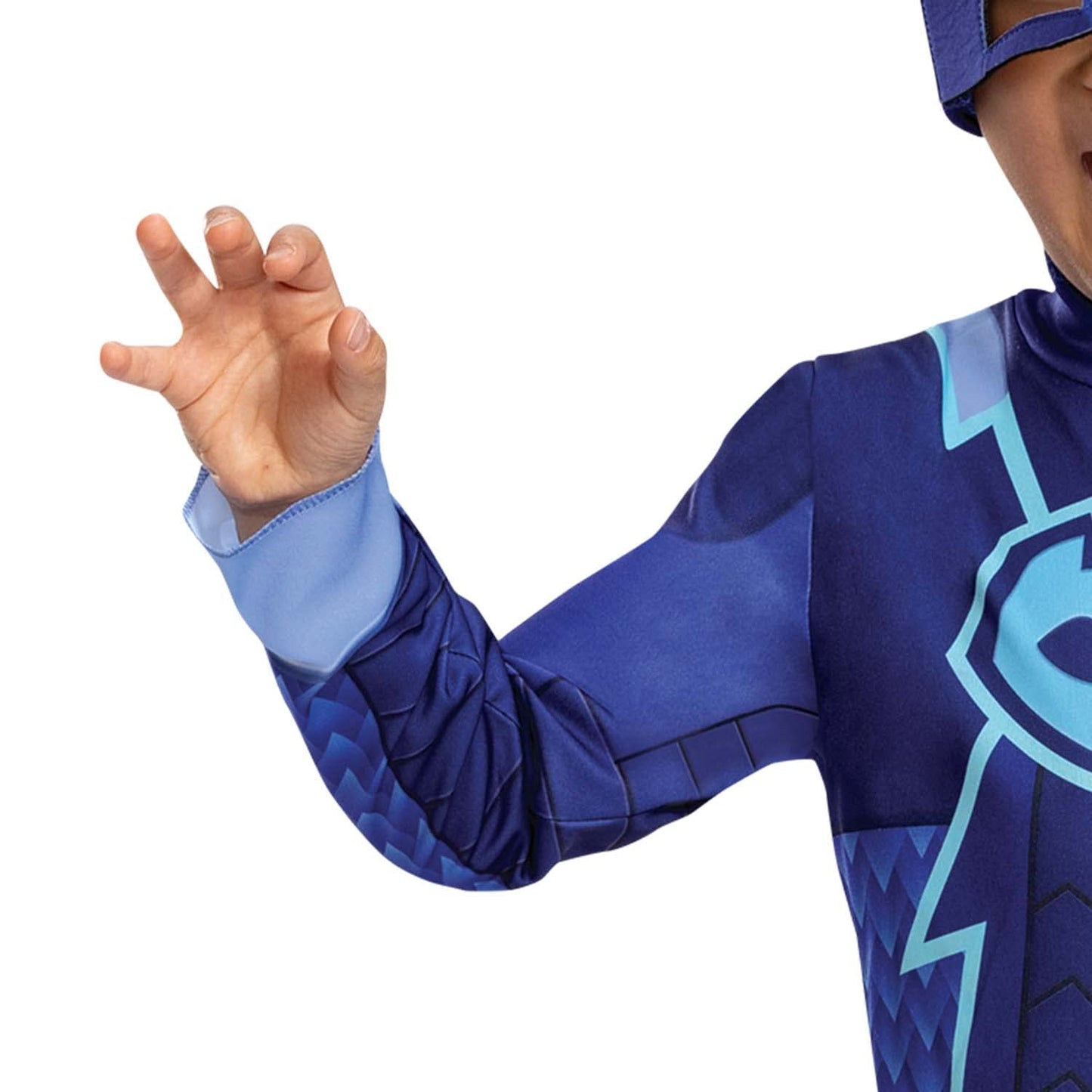 Disguise Catboy Costume For Kids, Official Pj Masks Megasuit Costume Jumpsuit And Mask, Toddler Size Medium (3T-4T)