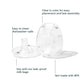 Willow 360 Breast Pump Flanges, 2-Count - 21Mm Breast Shield - For Willow 360 Or 3.0 Wearable Breast Pump, Hands-Free For Leak P