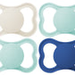 Mam Air Matte Pacifiers, For Sensitive Skin, Best Pacifier For Breastfed Babies, Baby Boy Pacifiers, 16+ Months, 4 Count