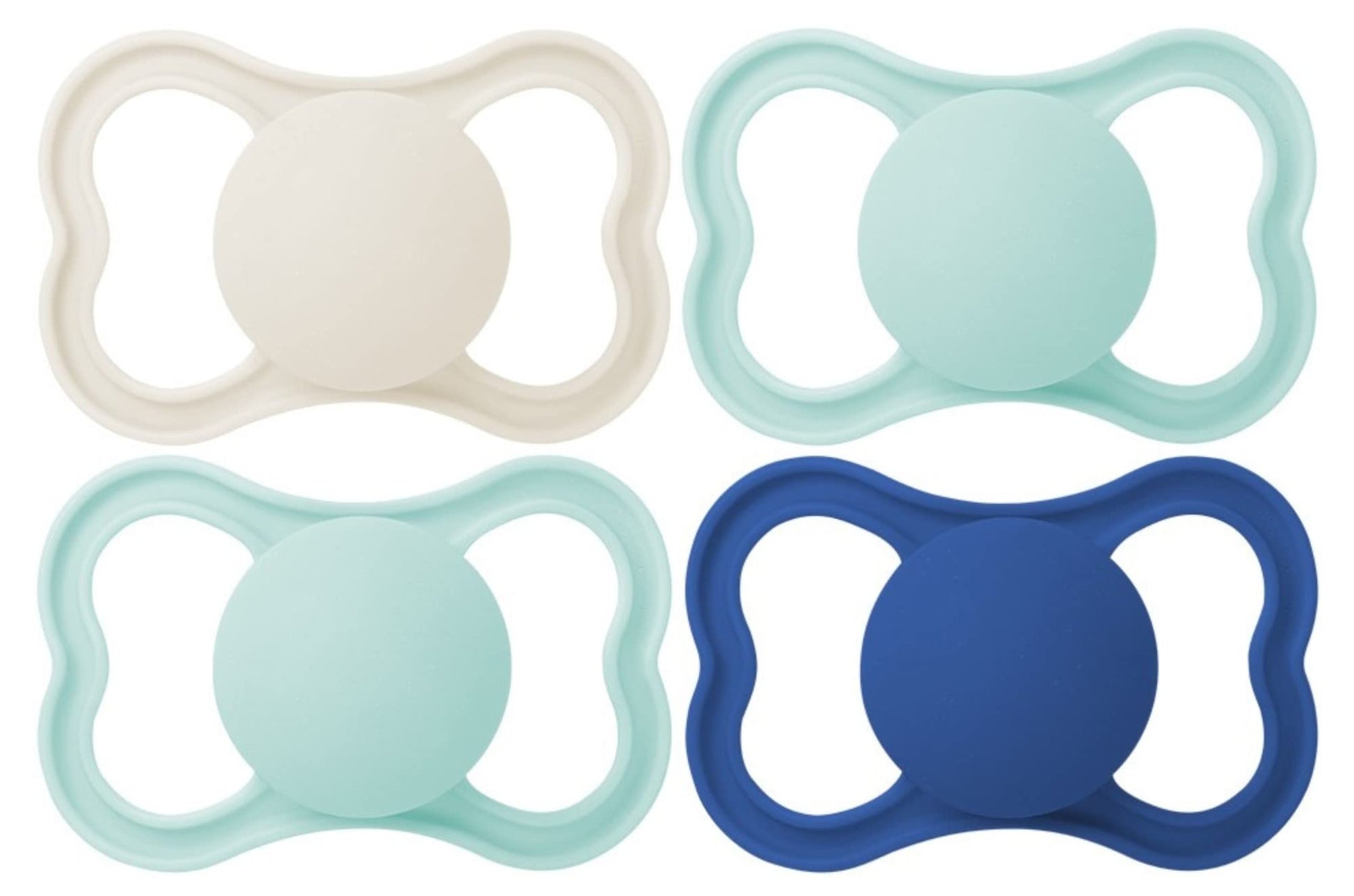 Mam Air Matte Pacifiers, For Sensitive Skin, Best Pacifier For Breastfed Babies, Baby Boy Pacifiers, 16+ Months, 4 Count